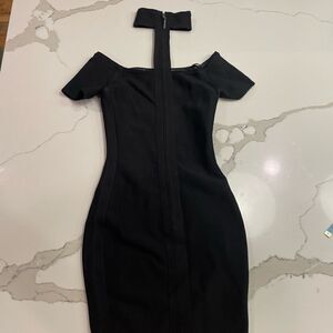 Marciano choker Dress Black sz XS